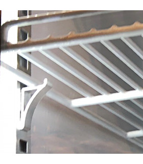 Set 4 Clip crochet de fixation taquet pour clayette - 7455.1388