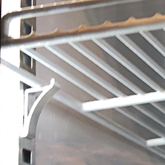 Set 4 Clip crochet de fixation taquet pour clayette - 7455.1388