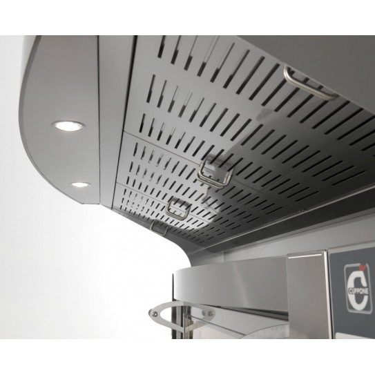 Détail hotte électrique four Michelangelo ML635 ou ML635/2 Cuppone KML635AS HEML635