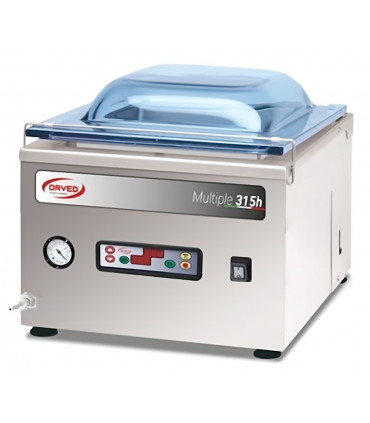 Machine sous-vide professionnelle - Pompe à vide capacité 8 m3/h.