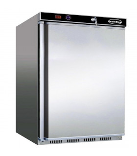 Réfrigérateur vertical 570 L inox exterieur