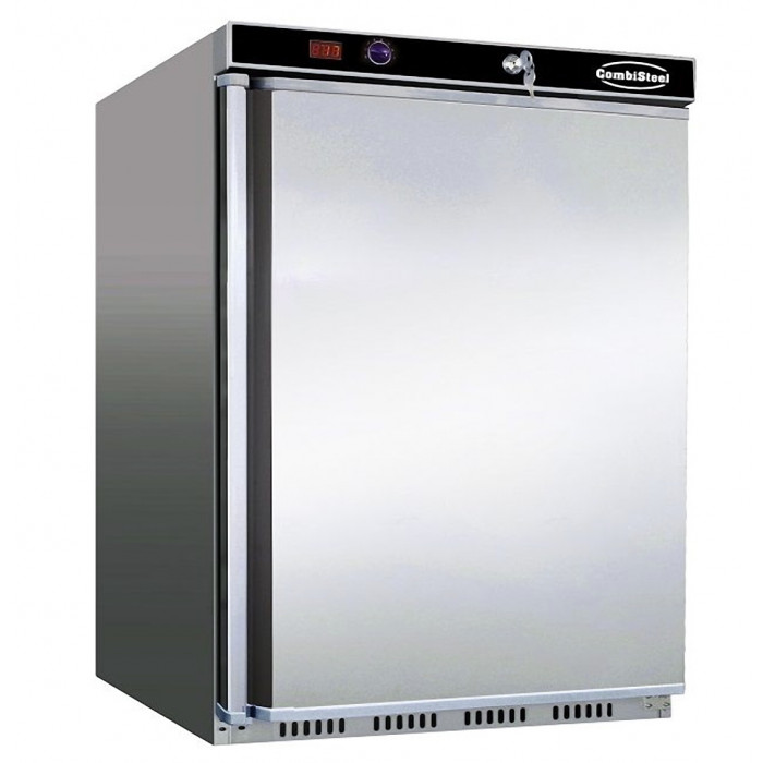 R frig rateur 1 Porte Inox Ext rieur 130L 7450 0550