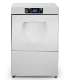 Lave-verres pro UX-40BD 230/50/1 DD Sammic ULTRA + Pompe Vidange + Adoucisseur panier 40x40 - 1303113