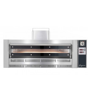 Four pizza gaz CUPPONE GR635L/1 superposable contrôle digital 6 pizzas Ø 35 cm 18,5kW