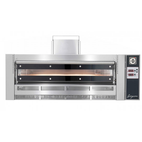 Four pizza gaz CUPPONE GR635L/1 superposable contrôle digital 6 pizzas Ø 35 cm 18,5kW