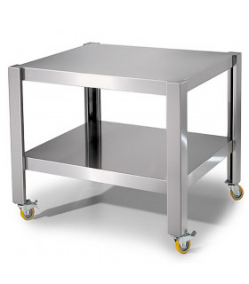 Support similinox SGR935/1 RS sur roulettes pour 1 module four Giorgione CUPPONE GR935/1