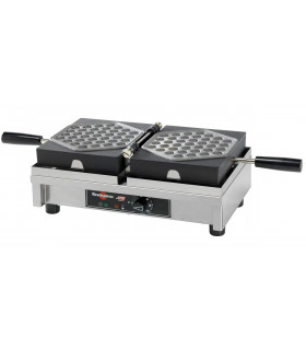 Gaufrier Bubble électrique ouverture 180° à basculement Krampouz gaufre bubble WECAUA