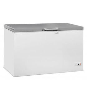 Congélateur bahut 407L couvercle en inox -18/-24°C - 7151.1110 Combisteel