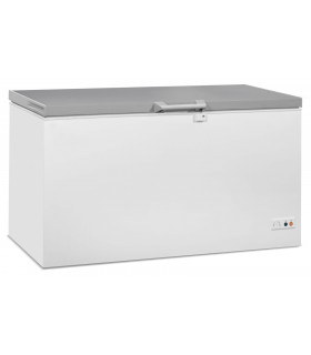 Congélateur bahut 469L couvercle en inox -18/-24°C - 7151.1115 Combisteel