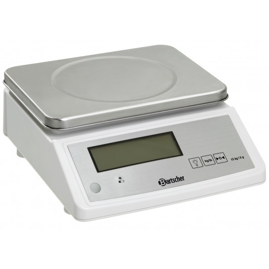Balance de cuisine électronique professionnelle. Tarage max. 15 kg - Division 5 g Balance de cuisine électronique professionnelle. Tarage max. 15 kg - Division 5 g