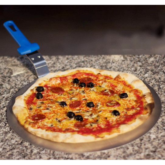 Aluminum Pizza Tray Ø 37 cm with Handle AC-PCP37 GI-METAL