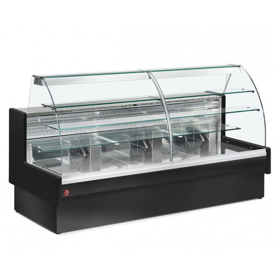 Comptoir vitrine réfrigérée 2200 Diamond VE22/B5-R2