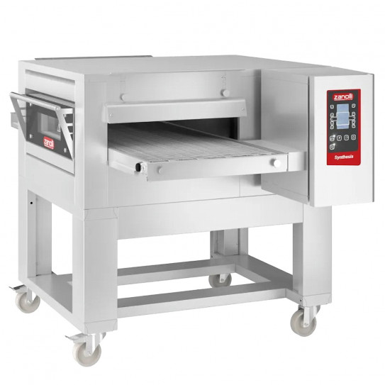 Four pizza à convoyeur électrique tapis 50 cm Zanolli SYNTHESIS 08/50 V PW E MC DIG - SUPPORT EN OPTION