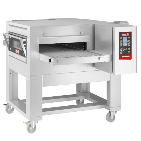 Four pizza à convoyeur gaz tapis 50 cm Zanolli SYNTHESIS 08/50 V PW GAS MC DIG - SUPPORT EN OPTION