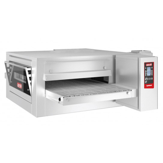 Four pizza à convoyeur électrique tapis 65 cm Zanolli SYNTHESIS 11/65 V GAS MC DIG - 110 pizzas Ø 30cm/heure