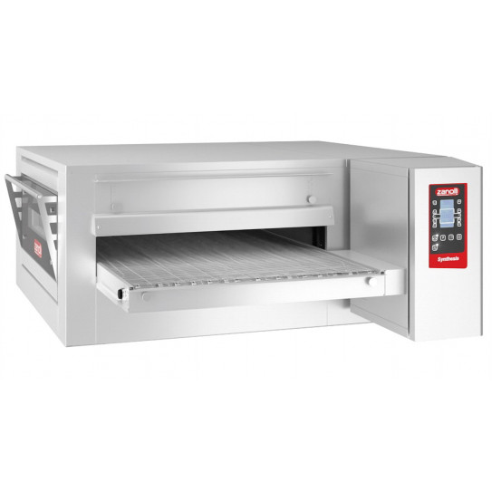 Four pizza à convoyeur électrique tapis 80 cm Zanolli SYNTHESIS 12/80 V GAS MC DIG - 170 pizzas Ø 30cm/heure