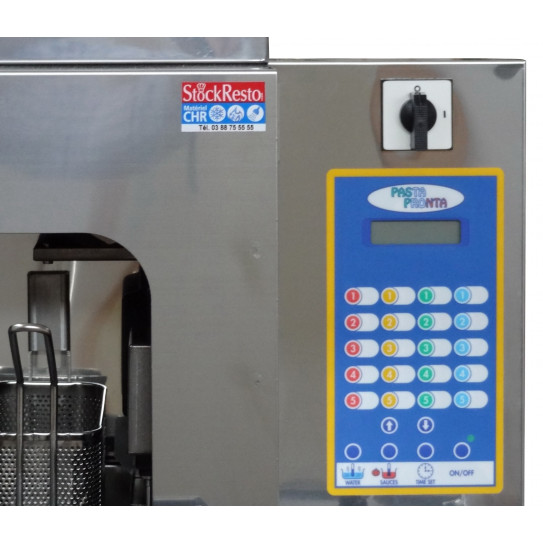 Cuiseur à pates automatique Pastapronta 20L CP4 panneau de commandes