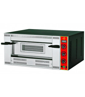 Four à pizza gaz G4/72 Inox GGF 4 pizzas Ø 36 cm