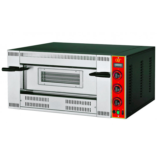 Four à pizza gaz G4/72 Inox GGF 4 pizzas Ø 36 cm