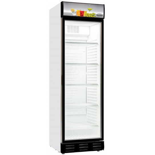 Réfrigérateur boisson 1 porte en verre 382 L ventilé - 7464.0085 Combisteel