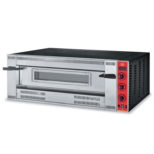 Four à pizza gaz G9 Inox GGF 9 pizzas Ø 30 cm