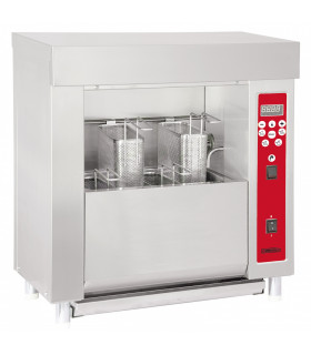 Cuiseur à pâtes électrique à poser 4 paniers de 1L Mono 230V - CCAP1 Casselin