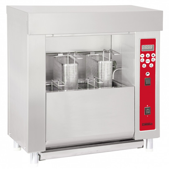 Cuiseur à pâtes électrique à poser 4 paniers de 1L Mono 230V - CCAP1 Casselin