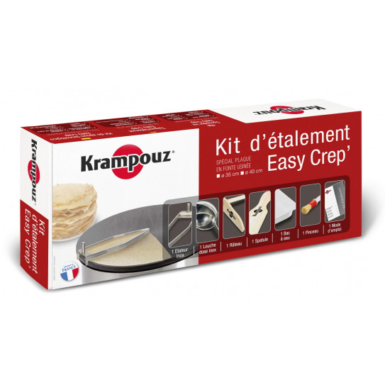AKE84 Kit d'étalement de pâte à crêpe pour crêpière Ø 40cm Easy Crep' Krampouz