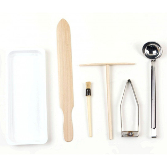 Kit d'étalement de pâte à crêpe pour crêpière Ø 40cm Easy Crêpe AKE84 Krampouz