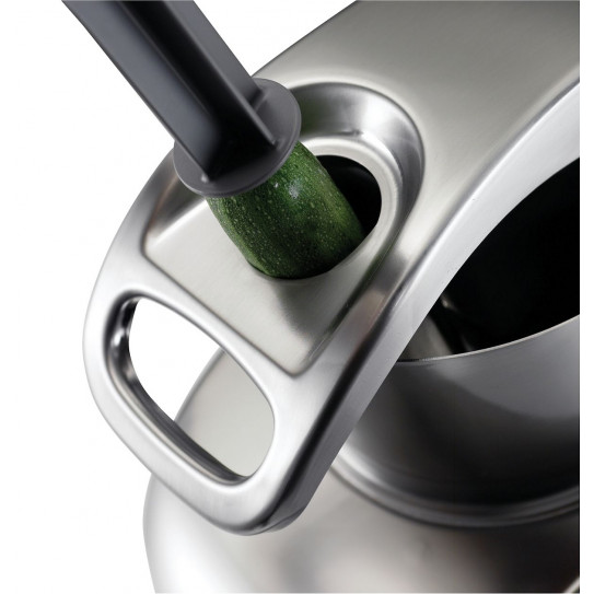 TRS Dito Sama trémie légumes longs avec poussoir de Ø 55,5mm, permet d’introduire des légumes de grandes tailles