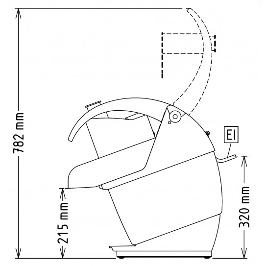 Dimensions TRS Dito Sama coté latérale