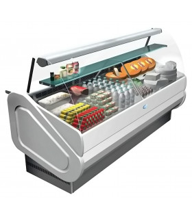 Vitrine réfrigérée horizontale 1,5 m pour fromage, sandwichs, charcuterie ROMA 150 VB DAP