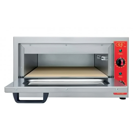 Mini four pizza électrique porte vitrée ouverte MICRO V mono 230V GGF