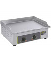 Plancha électrique 60 Inox PSI 600 E 230V ROLLER GRILL