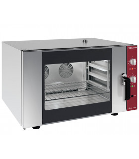 Four électrique à convection 3,6 kW monophasé 4 niveaux GN1/1 + Humidificateur CGE11-M-230/1 Diamond