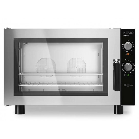 Four électrique à convection 3,5 kW monophasé 4 niveaux GN1/1 + Humidificateur GEU411/230 MODULAR NEVO