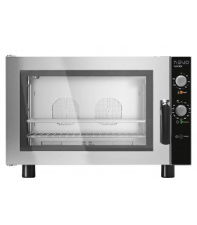 Four électrique à convection 3,5 kW monophasé 4 niveaux GN1/1 + Humidificateur GEU411/230 MODULAR NEVO