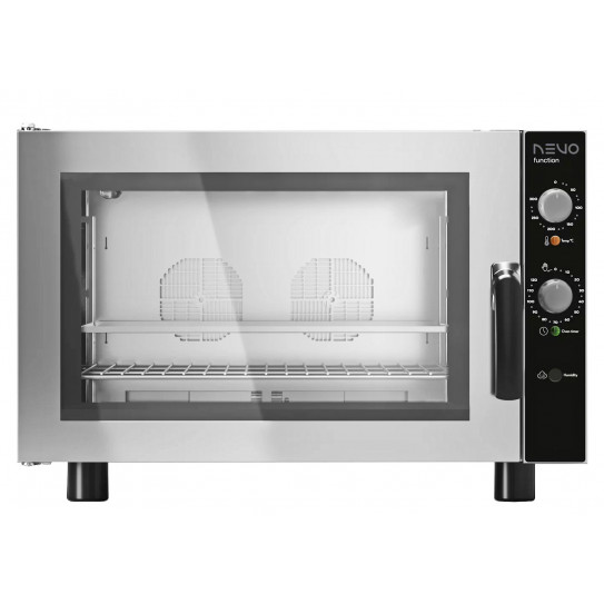 Four électrique à convection 3,5 kW monophasé 4 niveaux GN1/1 + Humidificateur GEU411/230 MODULAR NEVO