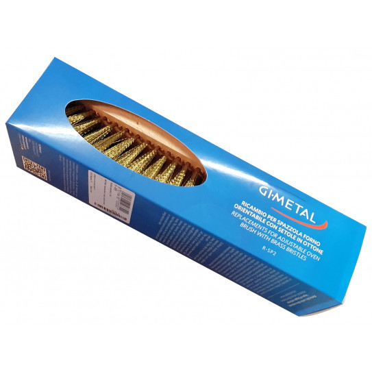 R-SP2 Brosse de rechange 27cm à crin de laiton GI-METAL pour AC-SP2