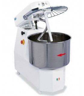 Pétrin spirale IGF 40L tête relevable 2 Vitesses Tri 2200TR/S382