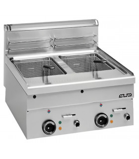 EF66 MBM Friteuse électrique 2x10L top 18kW MINIMA 600