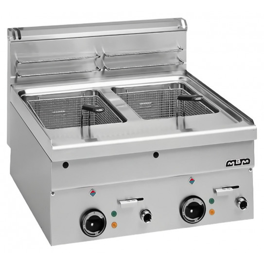 EF66 MBM Friteuse électrique 2x10L top 18kW MINIMA 600