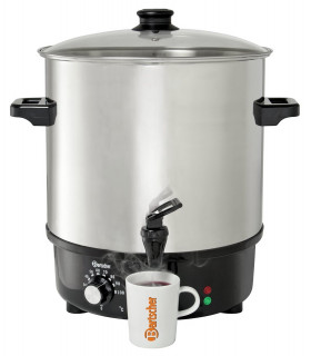 Boiler for heating wine 30L, canning pot A200052 Bartscher