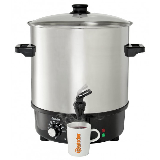 Boiler for heating wine 30L, canning pot A200052 Bartscher