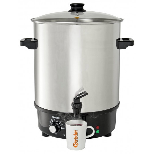Boiler for heating wine 30L, canning pot 200057 Bartscher