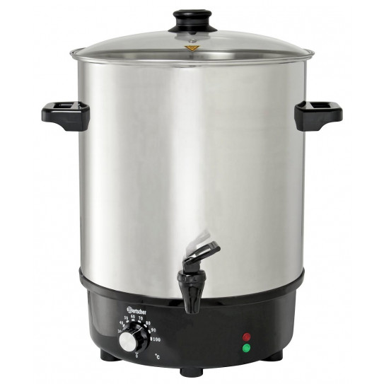 Boiler for heating wine 30L christmas market, canning pot 200057 Bartscher