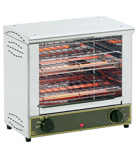Infrared quartz Toaster  2 levels 3kW - BAR 2000 ROLLER GRILL