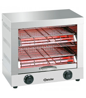 Infrared quartz Toaster 2 levels 3kW - A151600 Bartscher