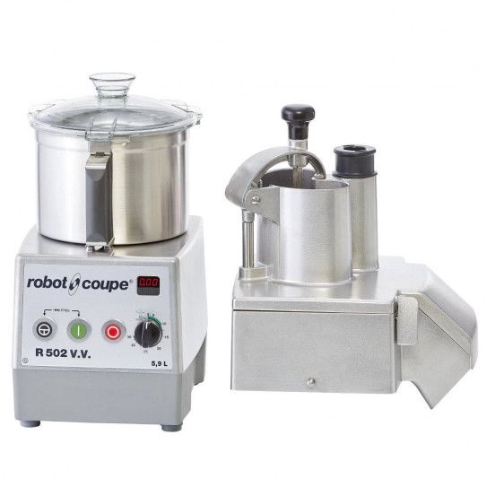 Combiné Cutter & Coupe-légumes R 502 V.V. Robot Coupe Vitesse variable mono 230V - 2390
