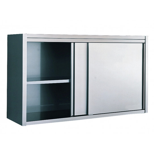 Armoire murale suspendue inox 1200 mm portes coulissantes L1200 x P400 x H600 mm - ASF/124 Bertrand Manufacturer